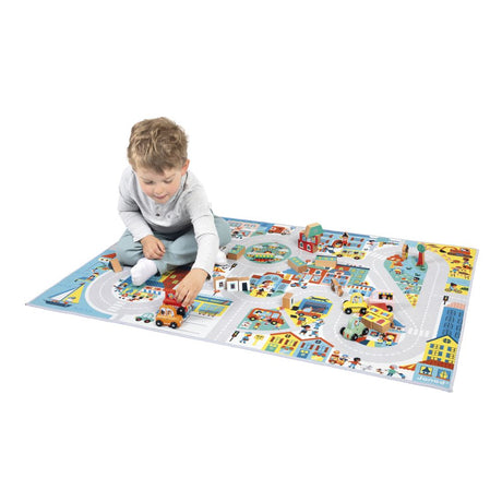 Janod Cross Roads- City Play Mat