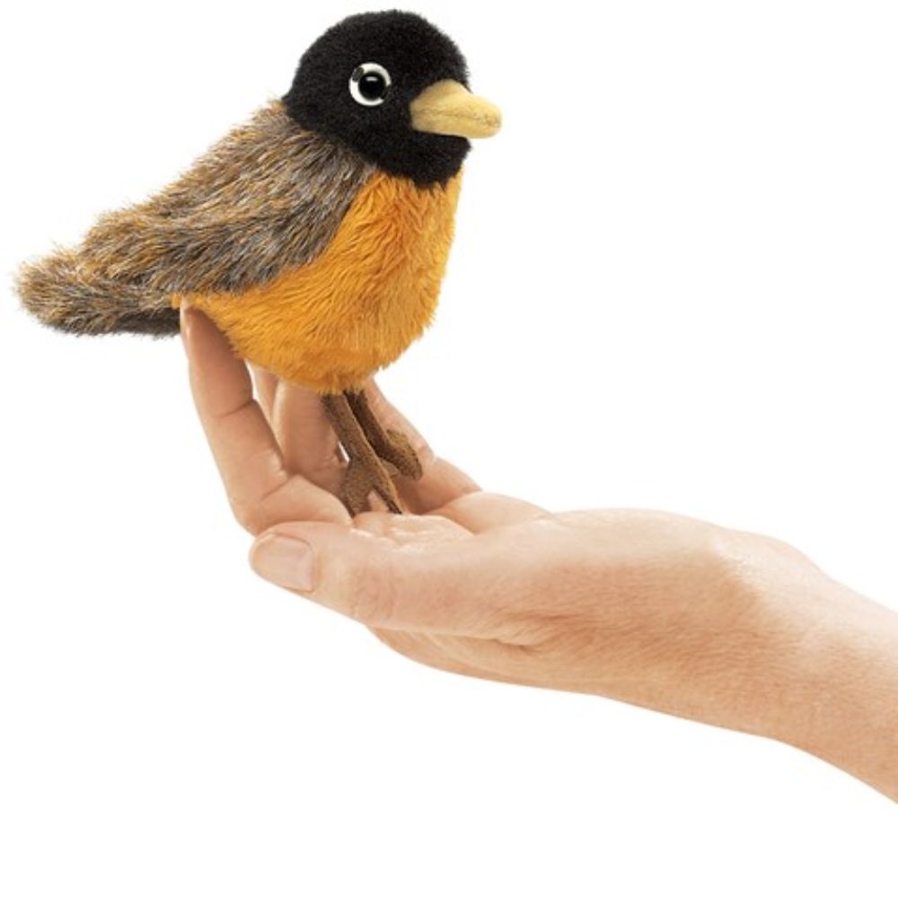 Finger Puppet - Mini Robin