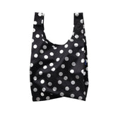 BAGGU Standard  - Silver Metallic Polka Dot