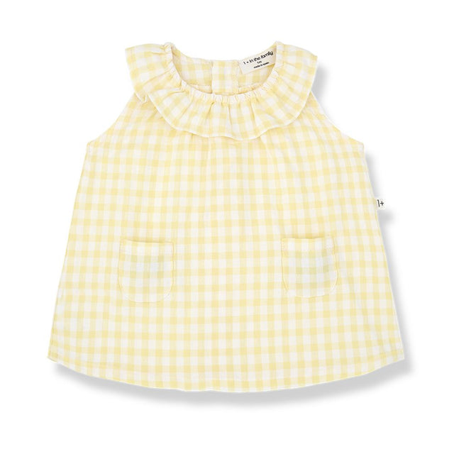1 + in the Family Newborn AMBRACIA Gingham Seersucker
