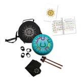 Tambu 11 Tones 8" Tongue Drum Under the Sea