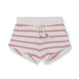 1 + in the Family PORTINATX Striped French Fleece Short