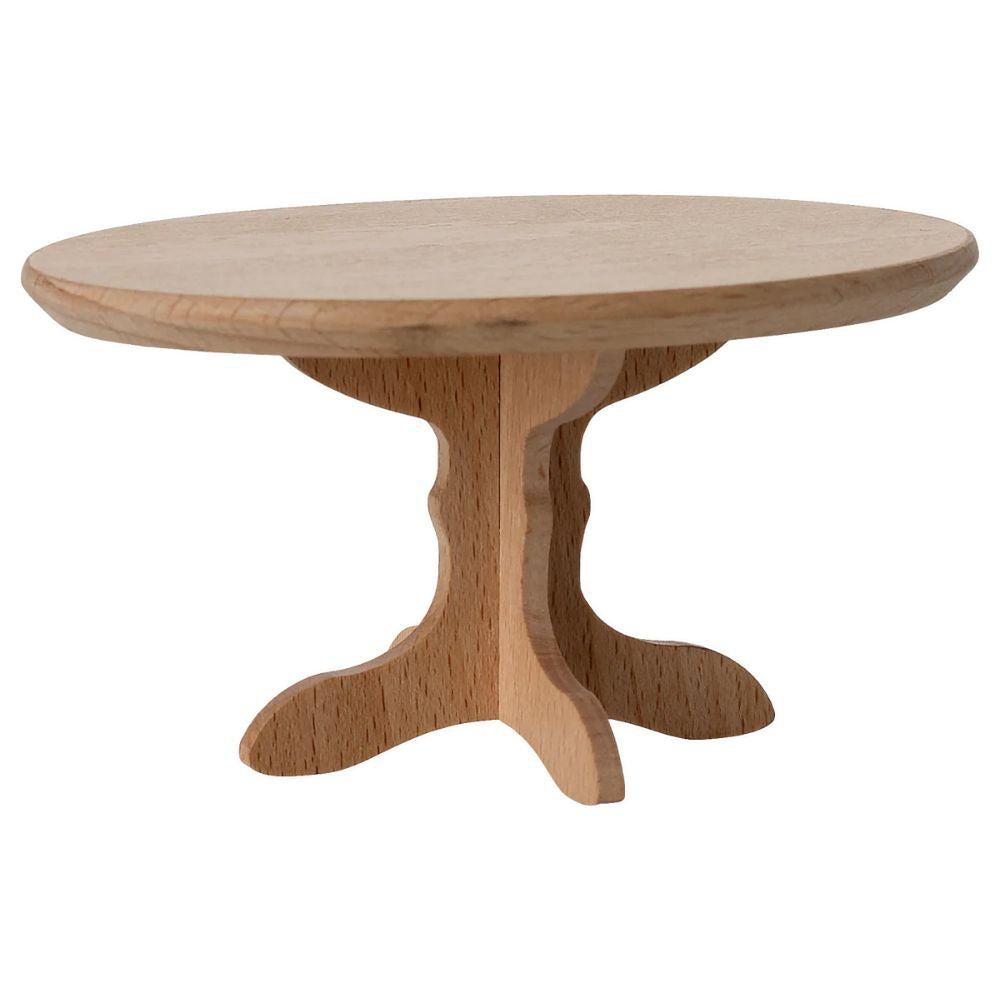 Maileg Oval dining table, Mouse - Nature