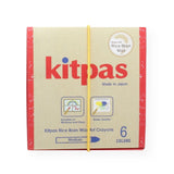 Kitpas Rice Bran Wax Art Crayons 6 Colors