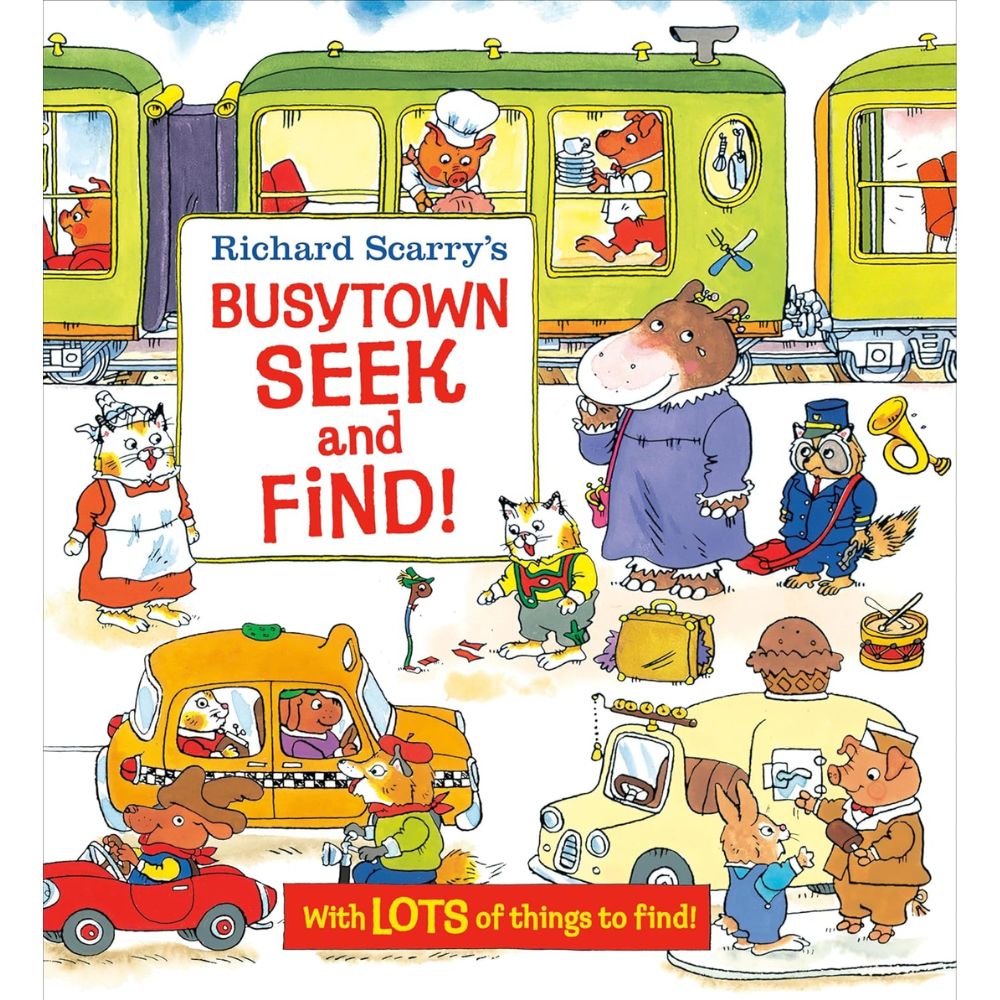 Golden Books Richard Scarry’s Busy Town Seek and Find