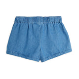 Mini Rodini Note EMB Lightweight Denim Shorts