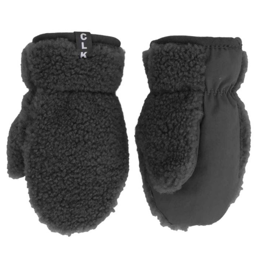 Calikids Teddy Bear Mitten Black Ink