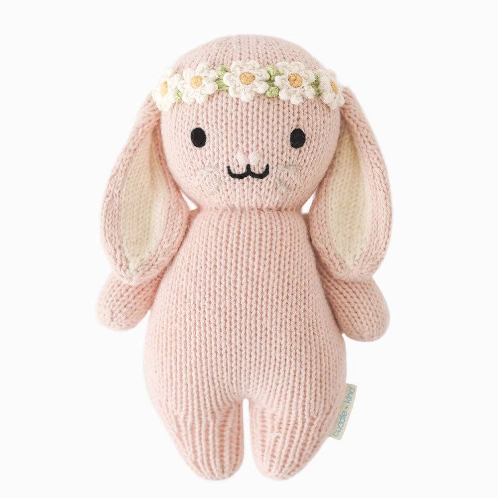 Cuddle and Kind Baby Bunny - Rose with Ivory Floral