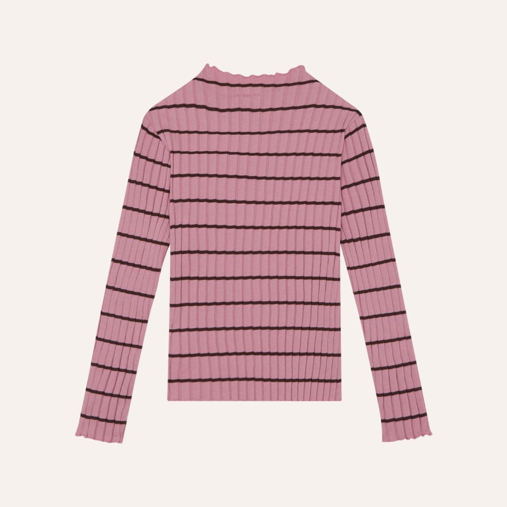 The Campamento Pink Stripe T Shirt