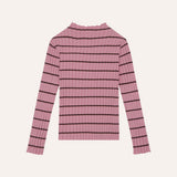 The Campamento Pink Stripe T Shirt