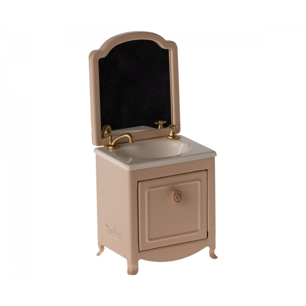 Maileg Sink dresser, Mouse - Powder
