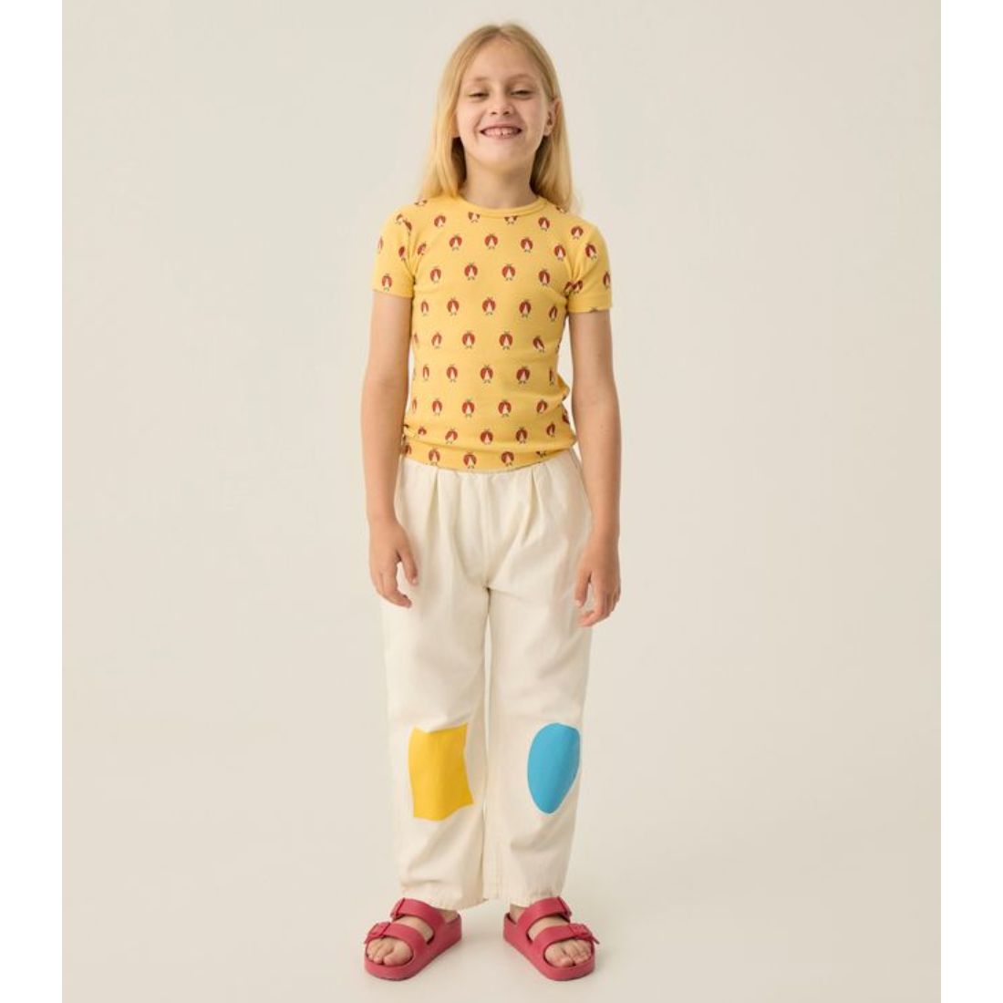 The Campamento Ladybug Allover Yellow Tshirt