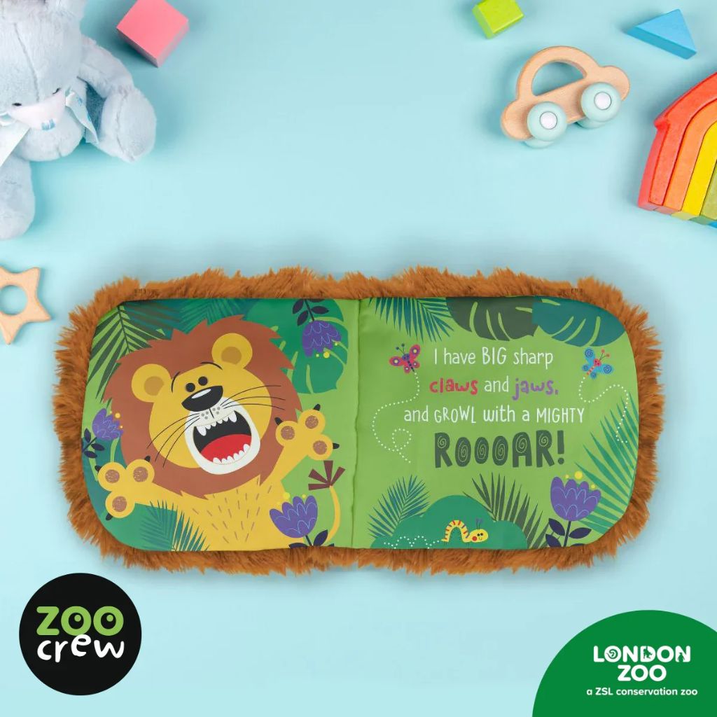 MBI Zoo Crew Lion Cloth Book