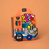 Omy Yummy Super Coloring & Sticker Book