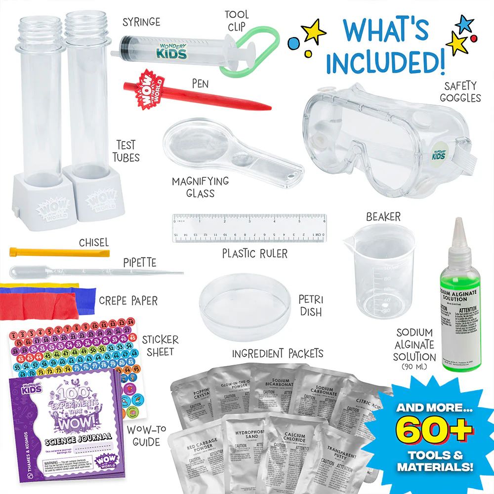 Wow in the World: 100 Experiments That WOW!