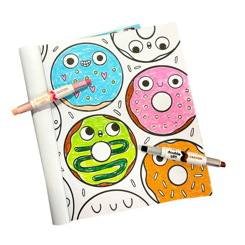 Double Up! Double-Ended Crayons (Set of 6 / 12 Colours)