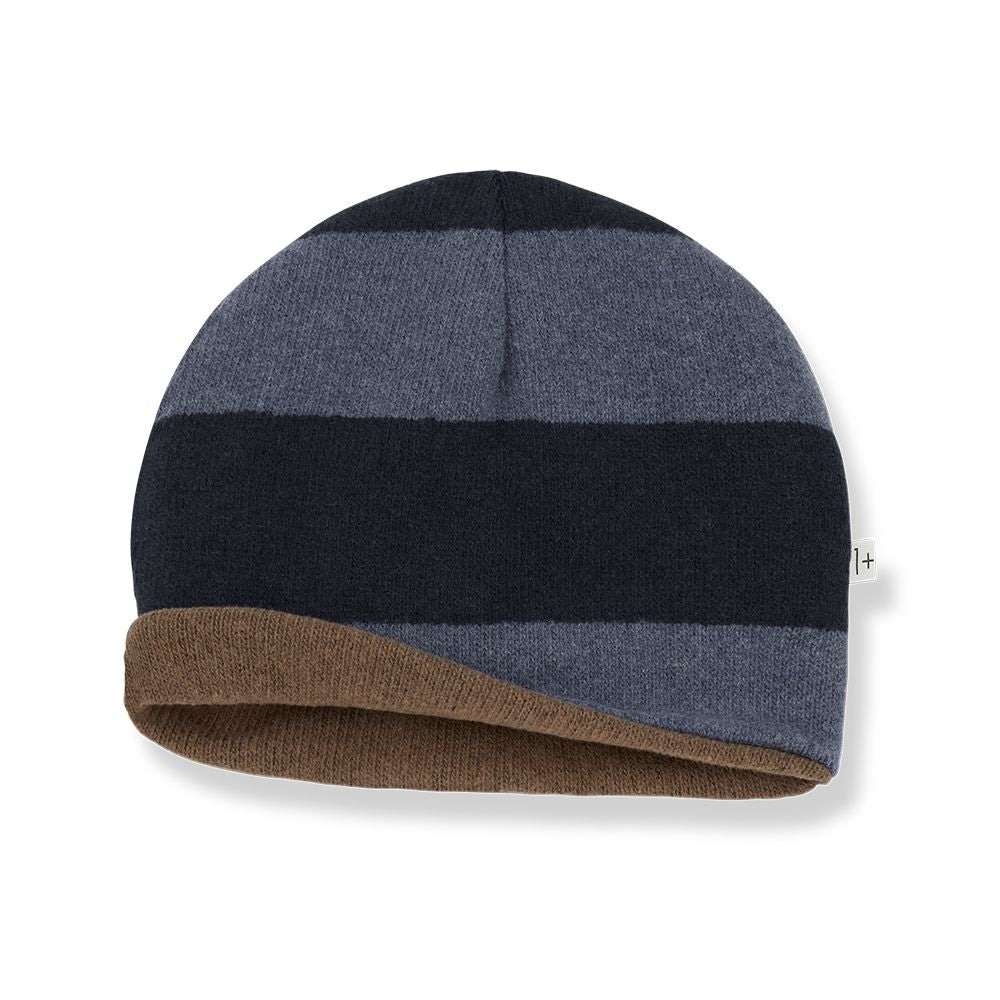 1 + in the family ROY Wide Stripe Beanie