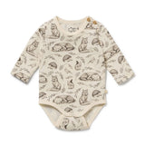 Wilson & Frenchy Foxglove Forest Organic Bodysuit