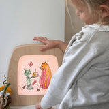 Silhouettes Only - Colouring Silhouettes by Daniela Drescher for Toverlux Lamp