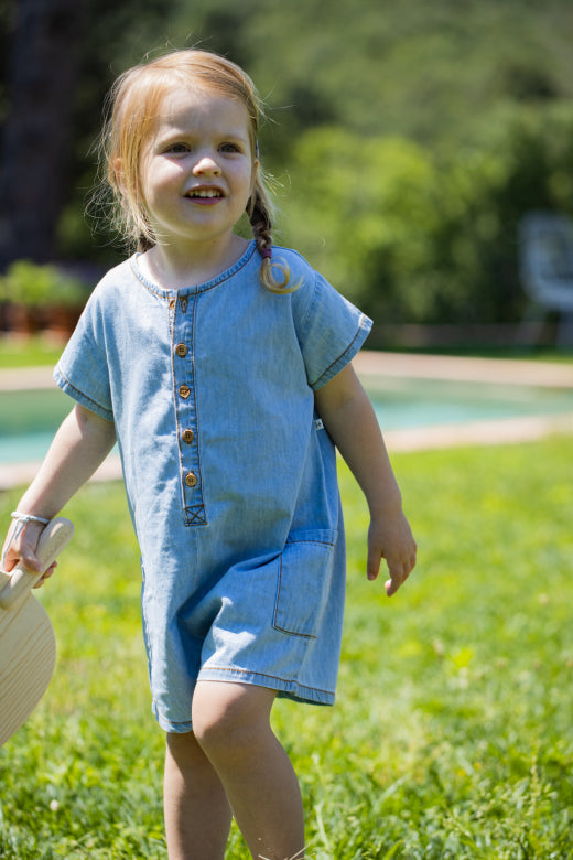 1 + in the family SERENA Denim Jumpsuit