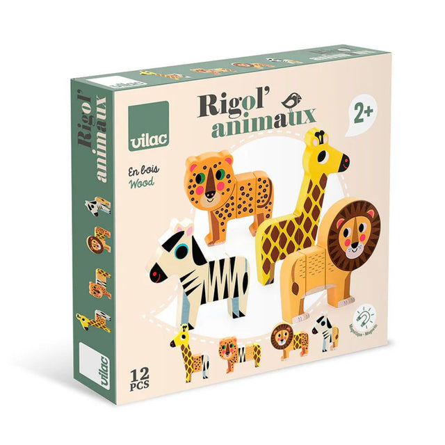 Vilac Magnetic Savannah Animals Set by Ingela P Arrhenius
