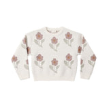 Rylee + Cru Aspen Sweater Ivory Flower I