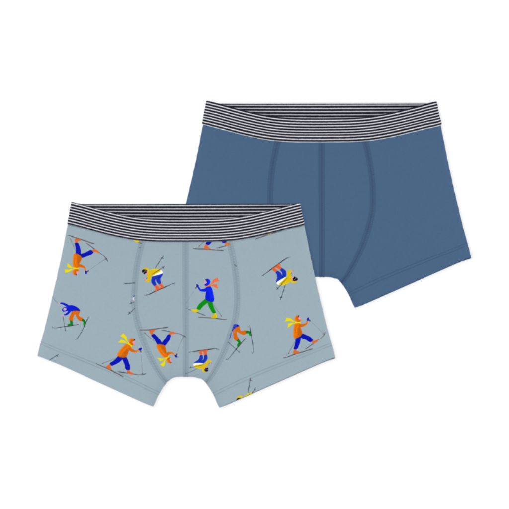 Petit Bateau Boxers 2pcs Skiers