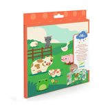 Djeco Stickers Farm Animals