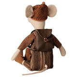 Maileg Backpack, Medium mouse