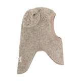 Huttelihut Balaclava Ears Wool Teddy Camel Melange