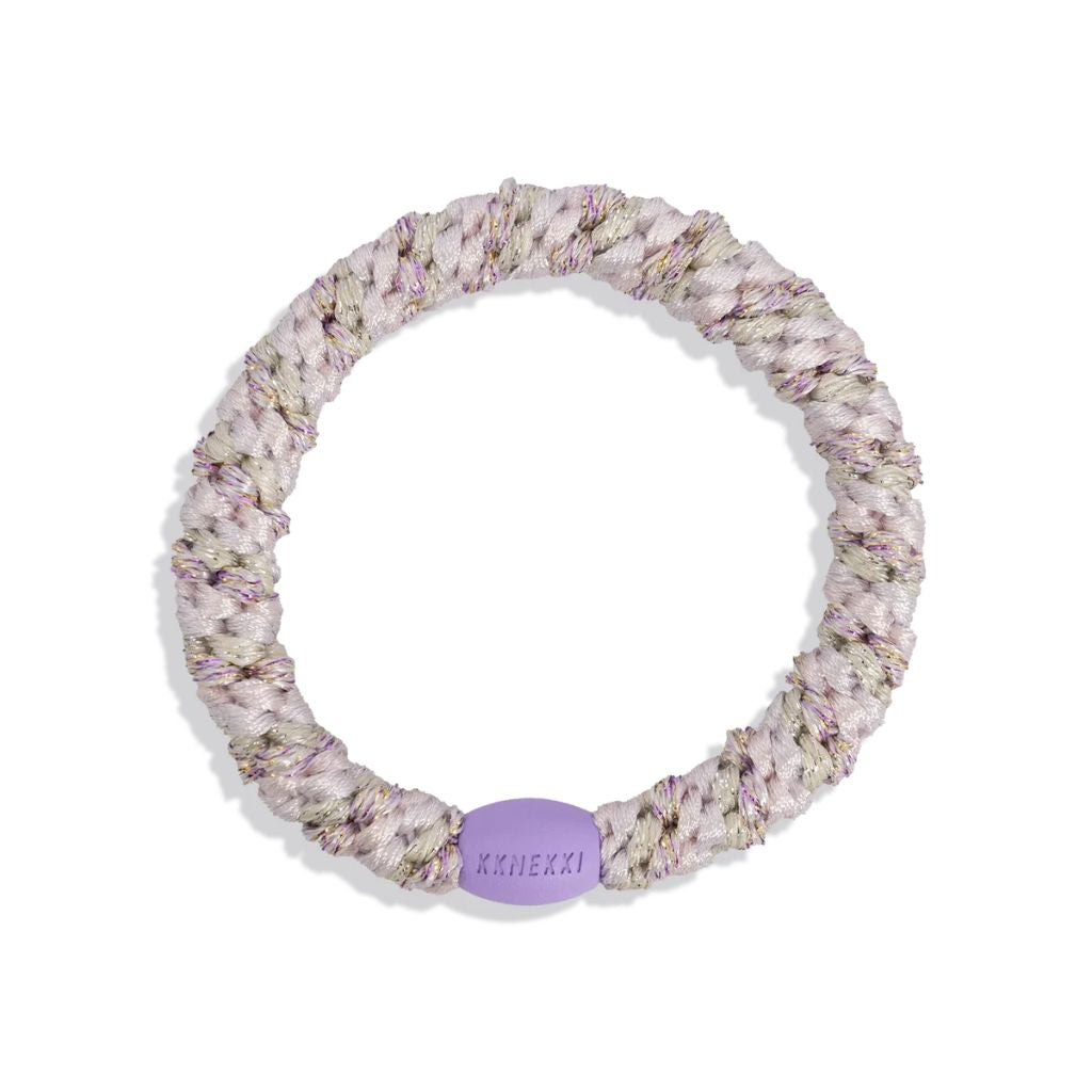 Kknekki Original Hair Tie Mix Lavender Ballet Pink Glitter