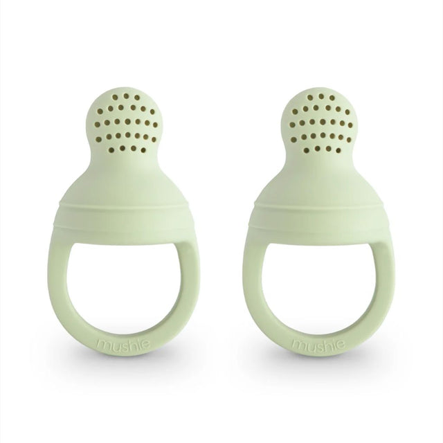 Mushie Silicone Fresh Food Feeder 2 Pack - Sage