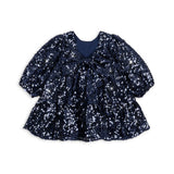 Konges Sløjd Lila Sequins Bow Dress Total Eclipse