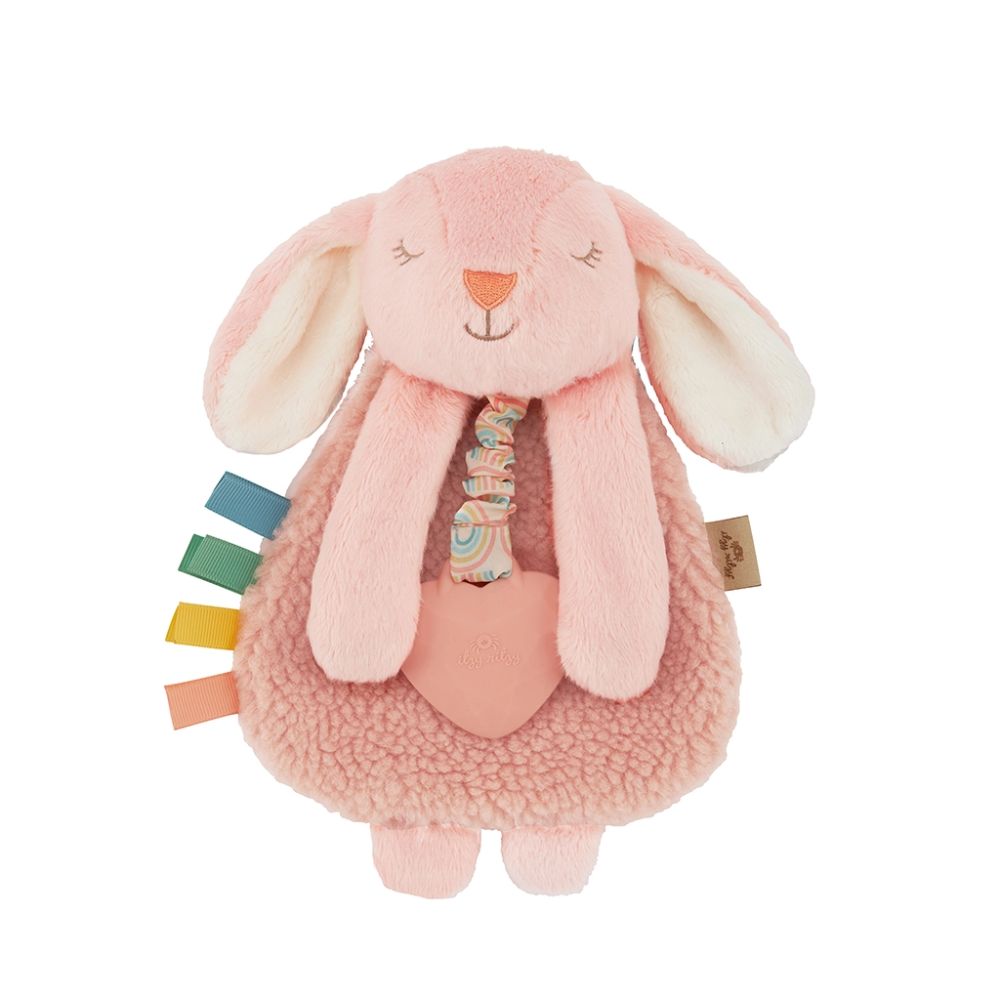 Itzy Friends  Lovey Plush Pink Bunny