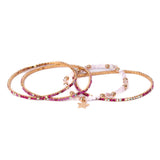 Boutique Glam Girl Bracelet Set - 4 pc