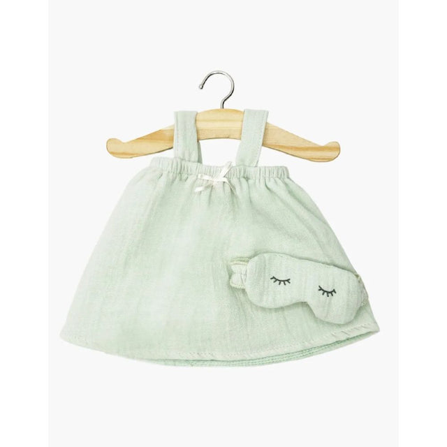Minikane Clothing for Gordis Dolls 34cm - Mila nightgown & Dodo mask – pistachio gauze