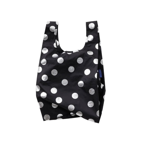 BAGGU Baby - Silver Metallic Polka Dot