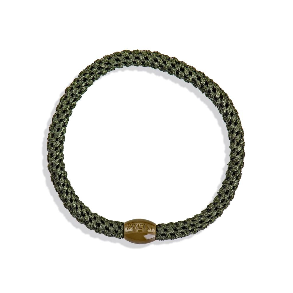 Kknekki Slim Hair Tie Bottle Green