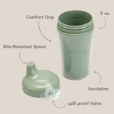 noüka Insulated Sippy Cup - Moss