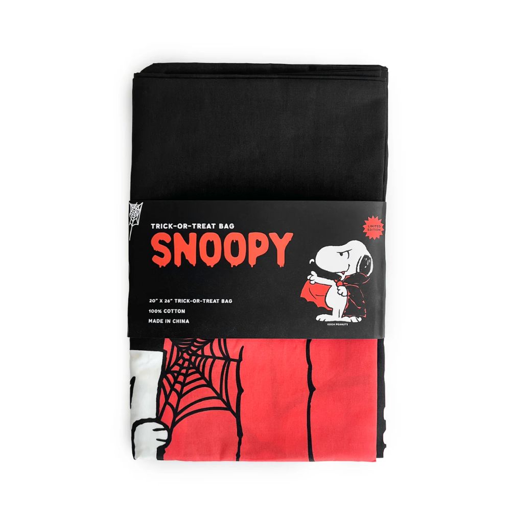 Peanuts Halloween Trick or Treat Bag DRAC Pillowcase Style