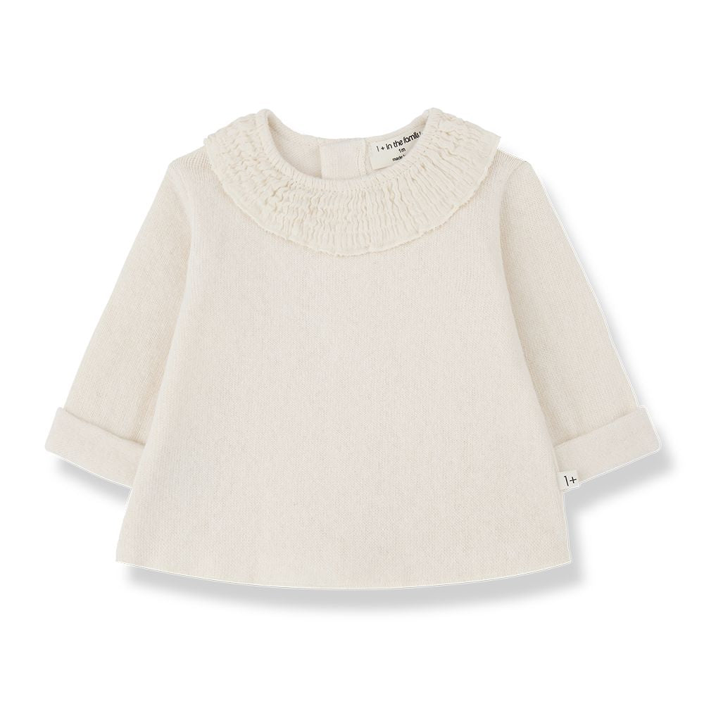 1 + in the family Newborn  EROLA Collared Fleece Top