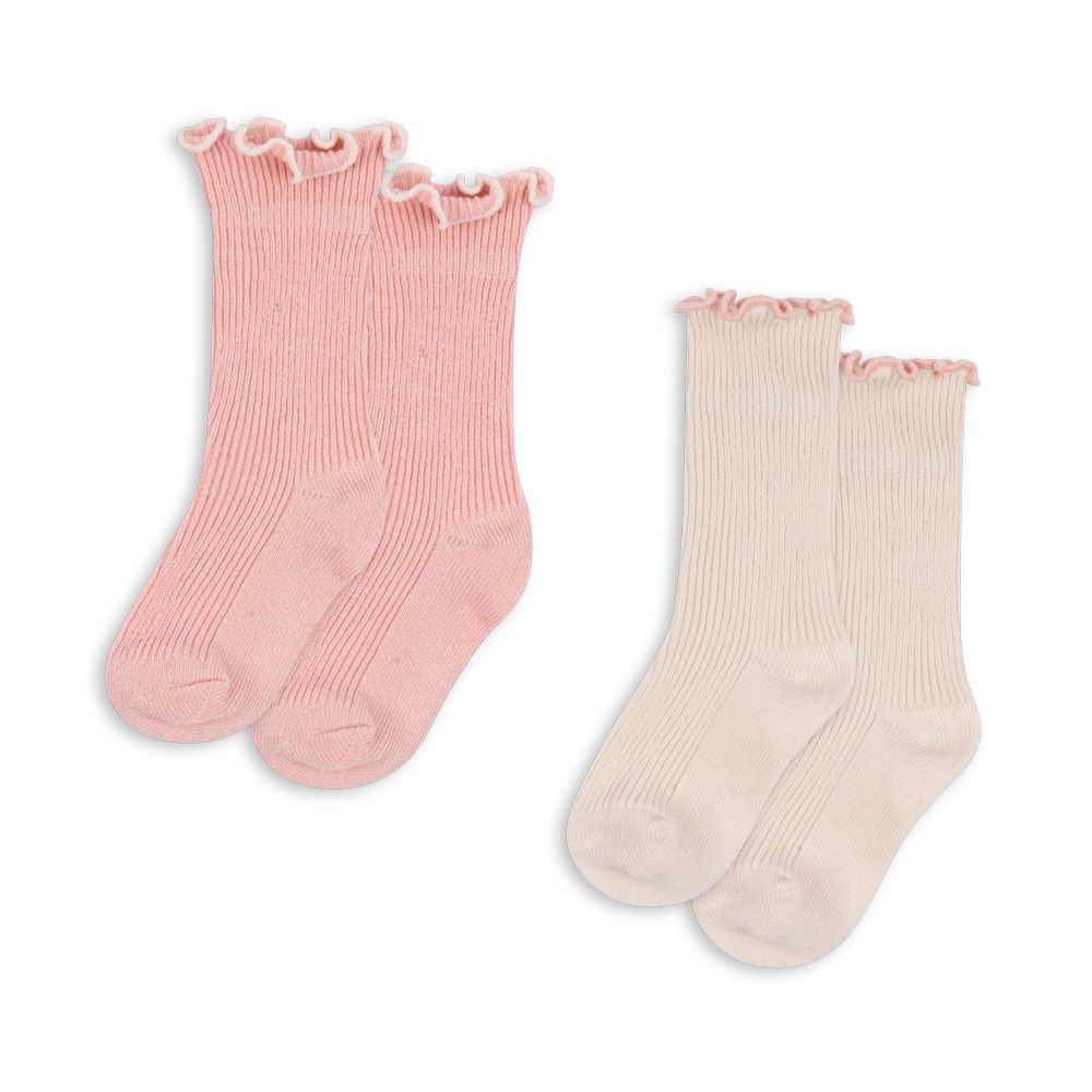 Konges Sløjd 2 Pack Rib Frill Socks