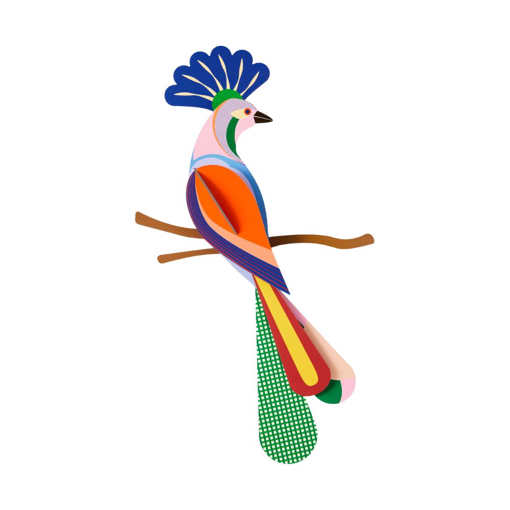 DIY 3D  Wall Decoration Bird Tinjil