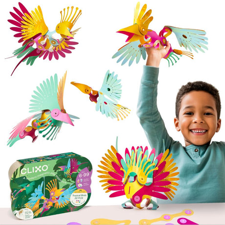 Clixo Tropical Birds Pack