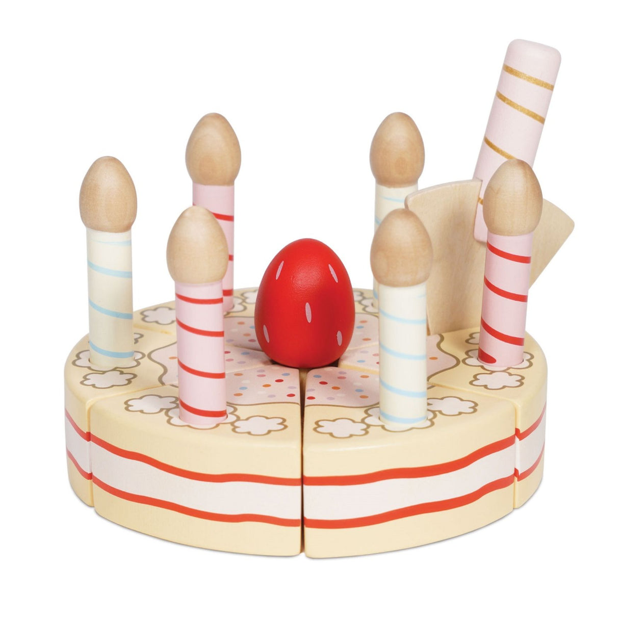 Le Toy Van Sliceable Birthday Cake and Candles