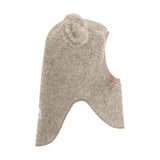 Huttelihut Balaclava Ears Wool Teddy Camel Melange