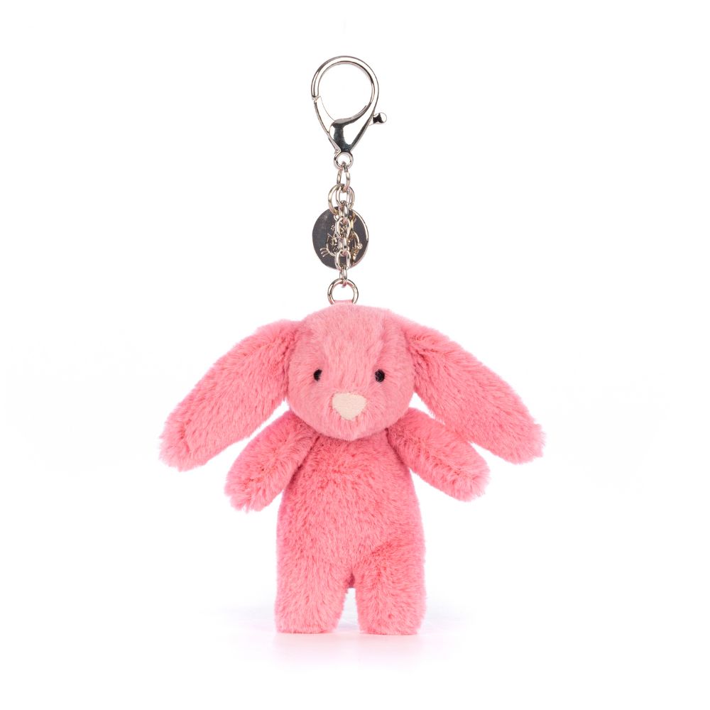 jellycat Bashful Pink Bunny Bag Charm