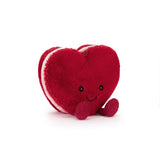 Amuseables Colette Heart Macaron (Red)