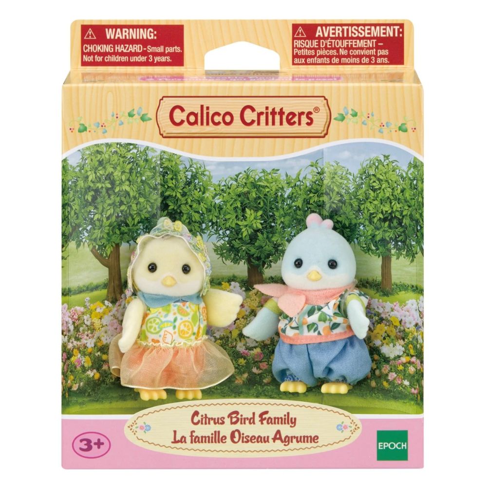 Calico Critters Bl Citrus Bird Family