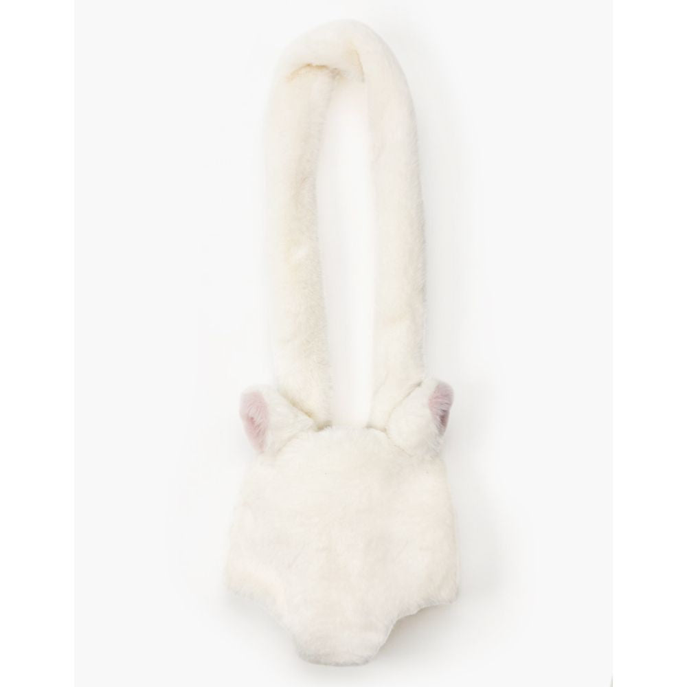 Minikane Doll Carrier Plush Ecru Faux Fur